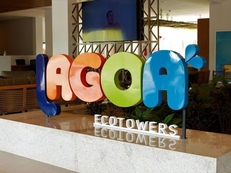 Lagoa Eco Towers Resort Caldas Novas Exterior photo